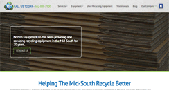 Desktop Screenshot of nortonequipmentco.com